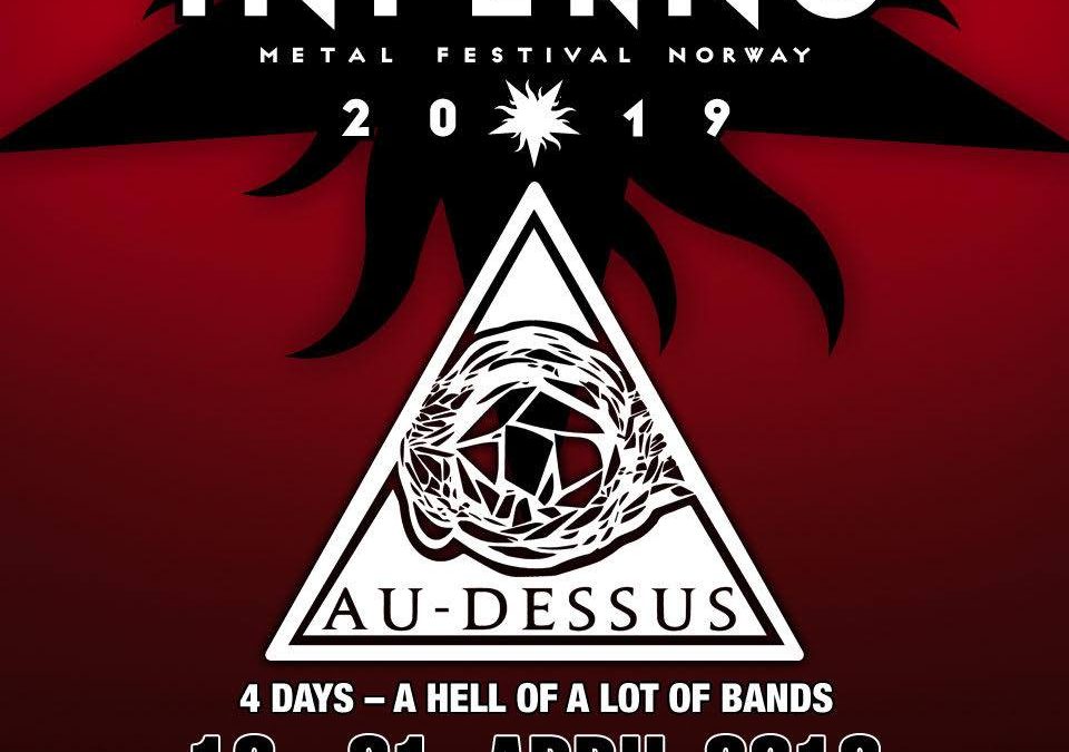 AU-DESSUS will perform at INFERNO METAL FESTIVAL in NORWAY