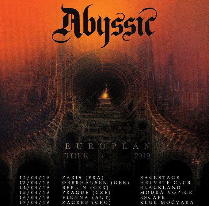 MONOLITHE tour:10 gigs in 9 countries!