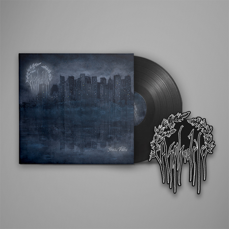 Asphodèle - Jours pâles // LP black + patch pack