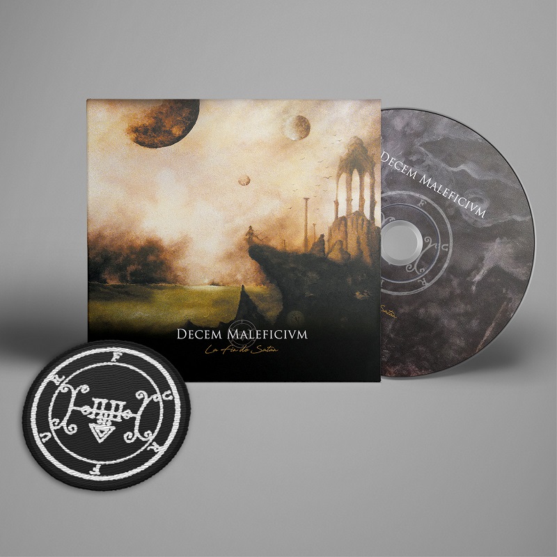 Decem Maleficivm - La Fin de Satan // Digipack + patch pack