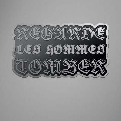 Regarde les hommes tomber // Logo Pin's
