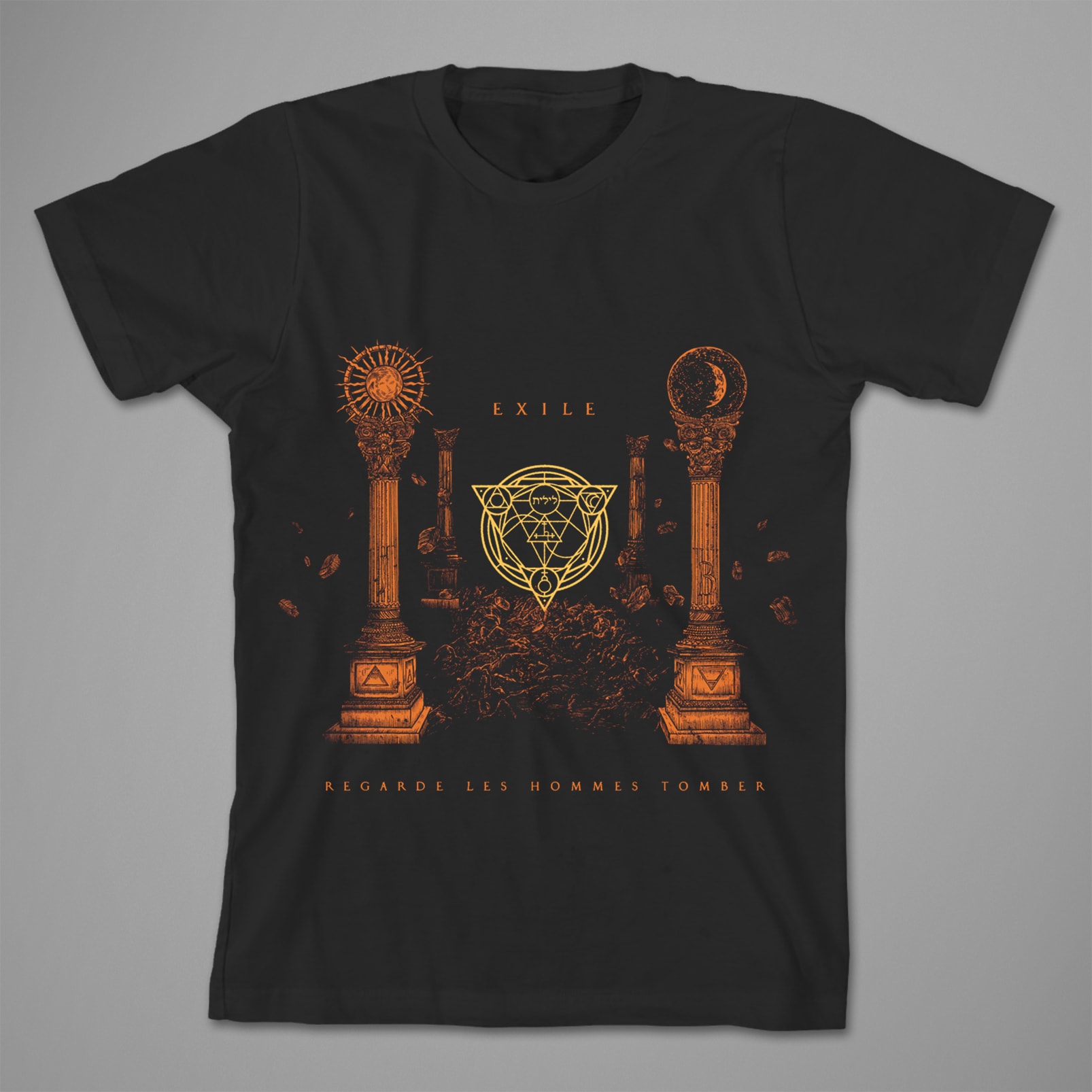 REGARDE LES HOMMES TOMBER -  Exile // T-Shirt Girlie - Lady's cut only