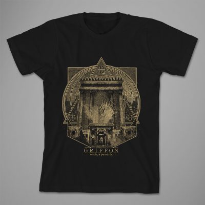 Griffon - ὸ θεός ὸ βασιλεύς // T-shirt black