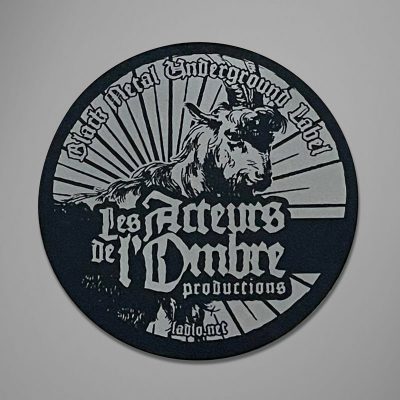 Sous Bock Metal Gravure // Bouc