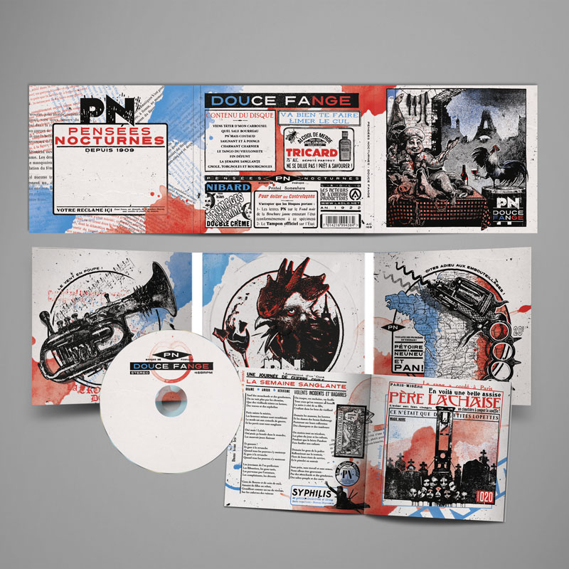 Pensées Nocturnes - Douce Fange // Digipack – Image 3