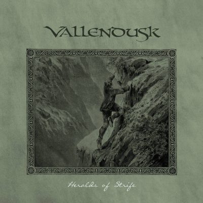 Vallendusk - Heralds of Strife // Double LP Clear Green Marble Black