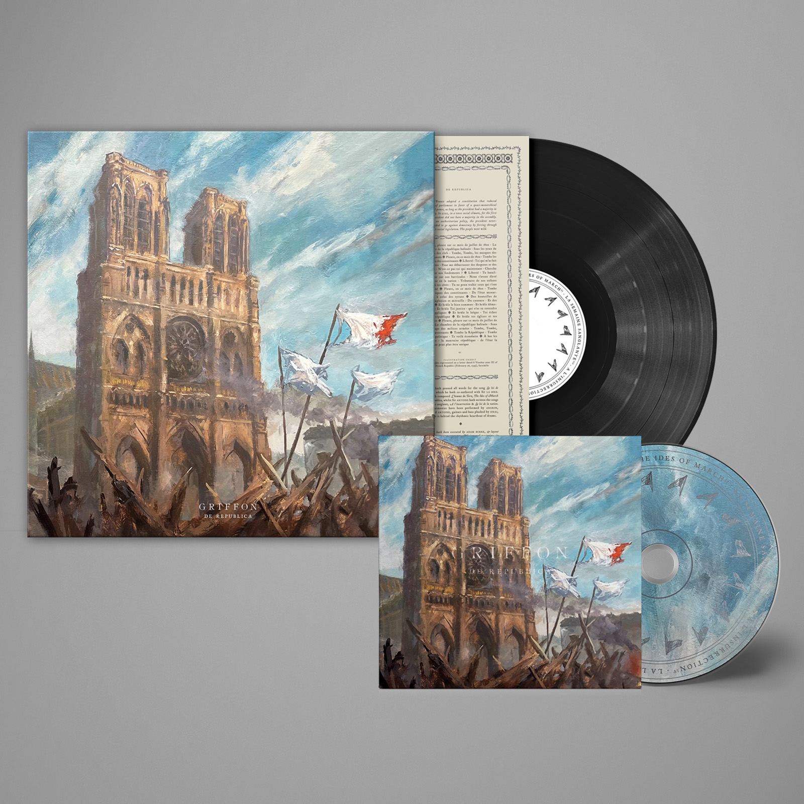 Griffon – De Republica // Digipack + LP Black