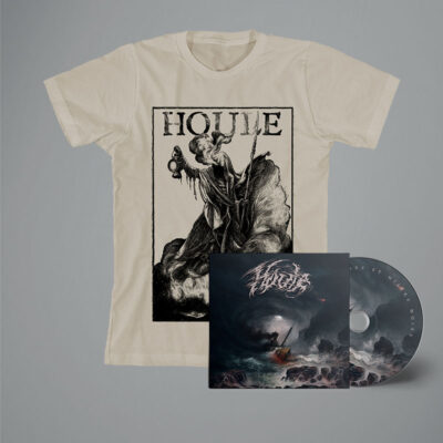 Houle - Ciel Cendre et Misère Noire // Digipack + T-shirt Cream
