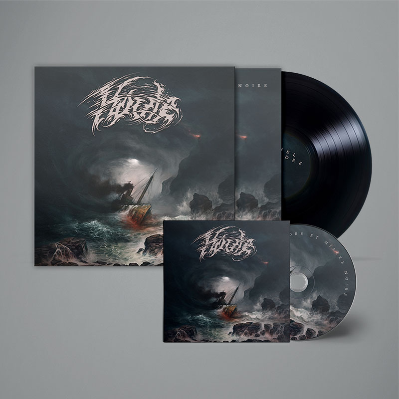 Houle - Ciel Cendre et Misère Noire // Digipack + LP Black