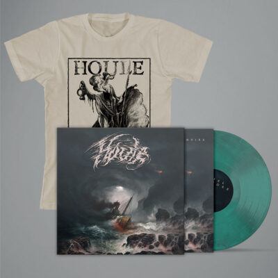 Houle - Ciel Cendre et Misère Noire // LP Marble + T-shirt Cream