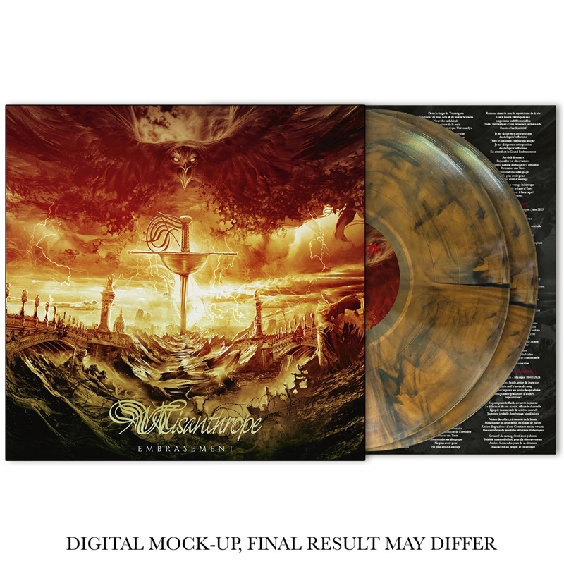 MISANTHROPE - EMBRASEMENT // Double LP – Image 2