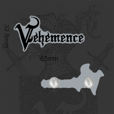 Véhémence // Pins Logo