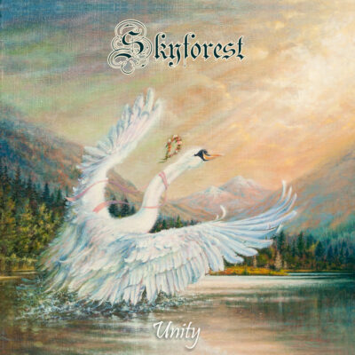 Skyforest - Unity // LP bone/orange swirl