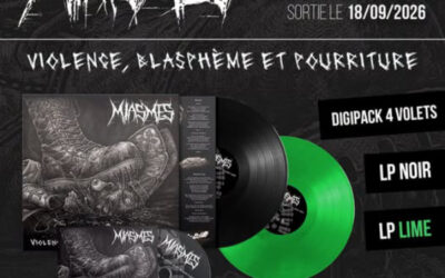 MIASMES – Violence, Blasphème et Pourriture – Précommande