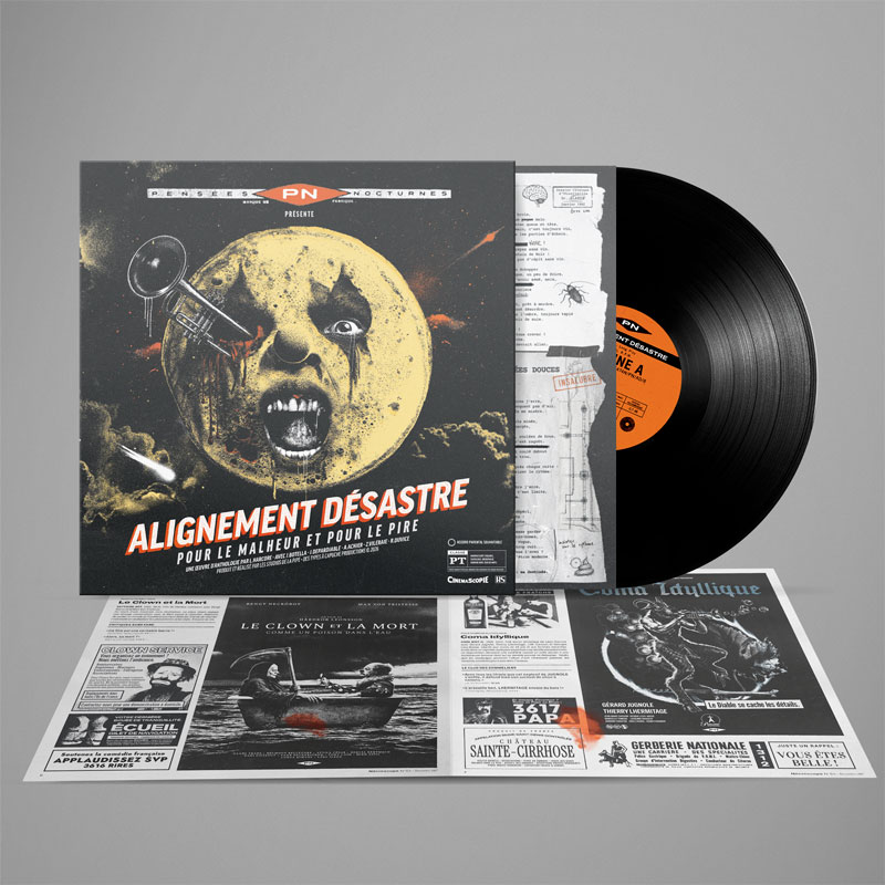 PENSEES NOCTURNES - Alignement Désastre // LP – Image 2
